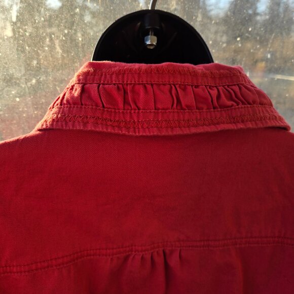 Christopher & Banks Women's Salmon Pink Vest Size Large - Picture 5 of 9